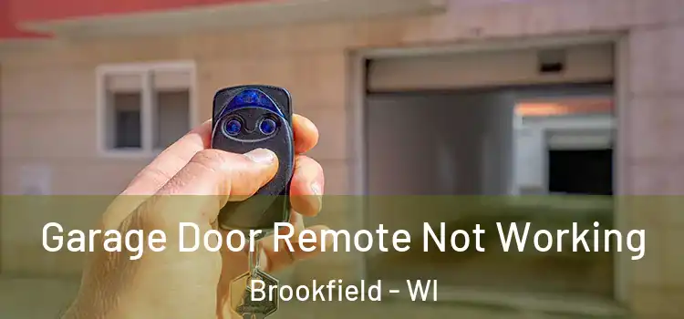 Garage Door Remote Not Working Brookfield - WI